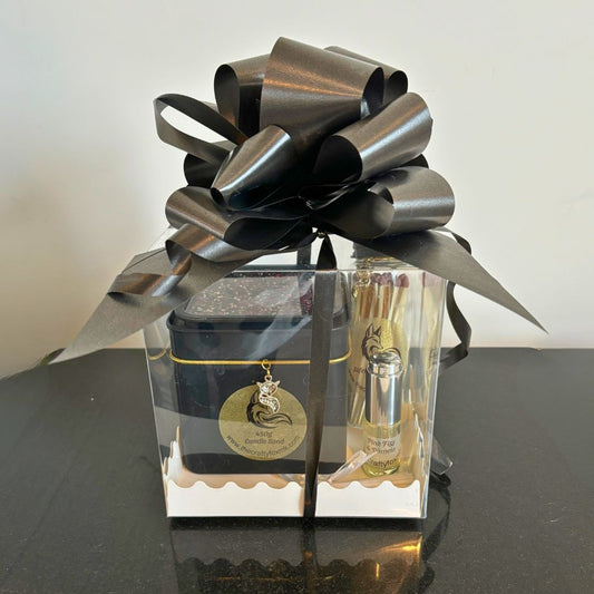 Gift Boxed Candle Sand with Wicks, Matches and Fragrance Dropper