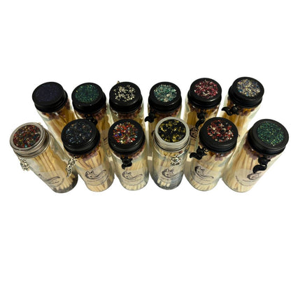 Gift Boxed Candle Sand with Wicks, Matches and Fragrance Dropper
