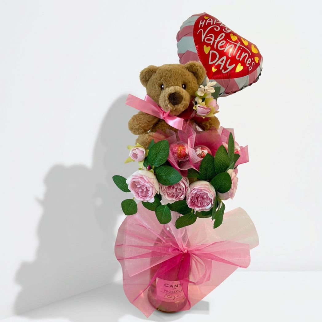 Bear and Balloon Bottle Topper